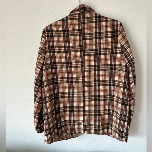 Cider Retro Plaid Blazer - Picture 4 of 8